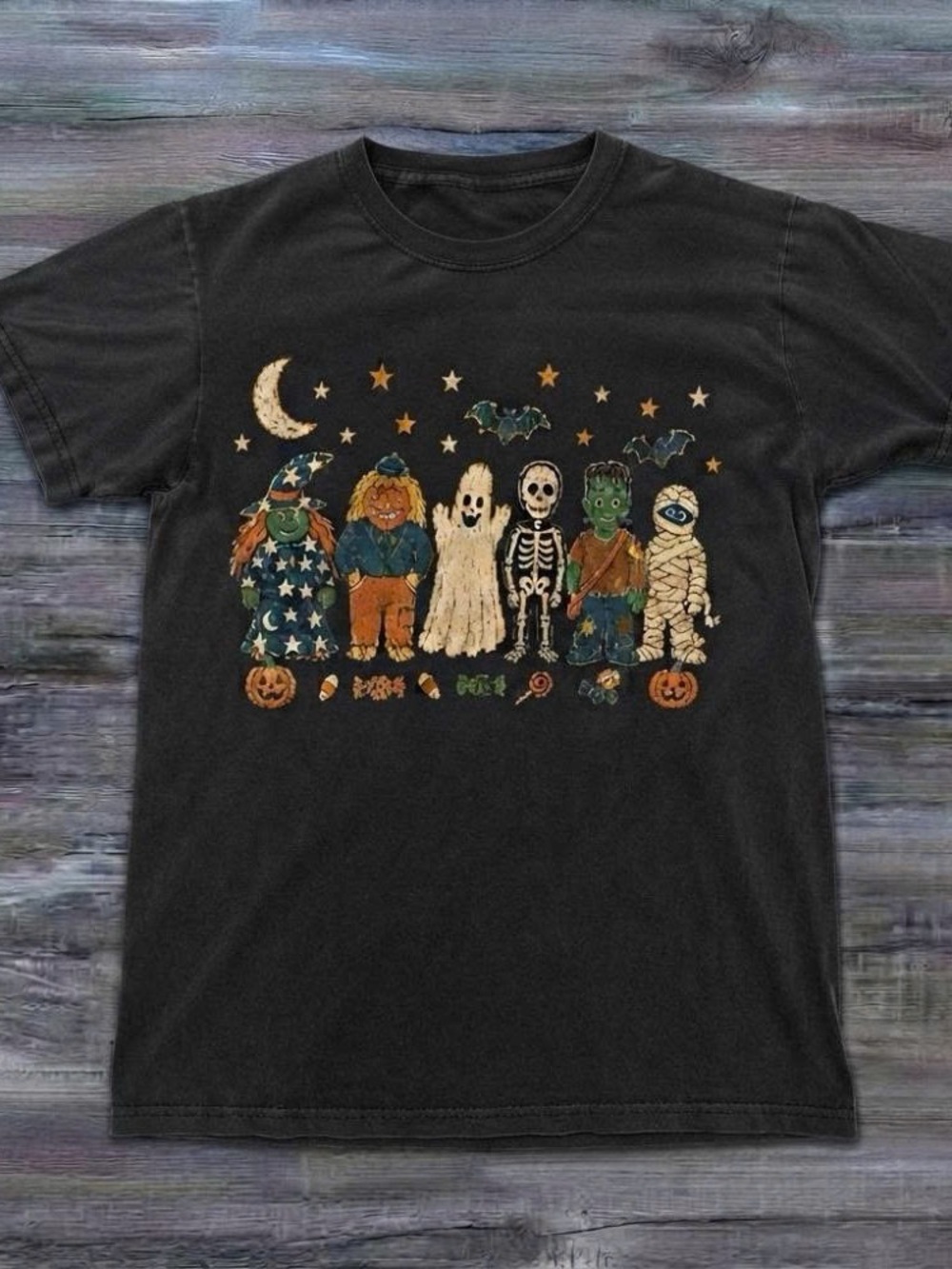 Vintage Halloween Characters Shirt